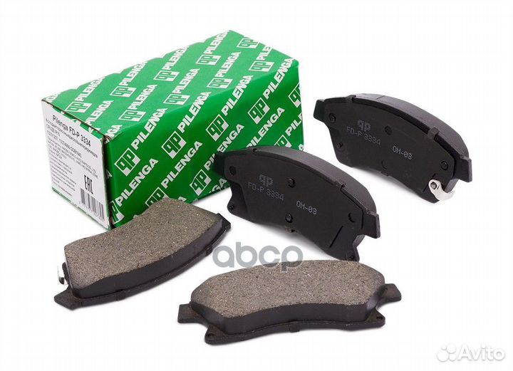 Колодки тормозные дисковые Chevrolet Aveo 12/C