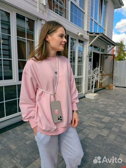 Шнур для телефона из бусин