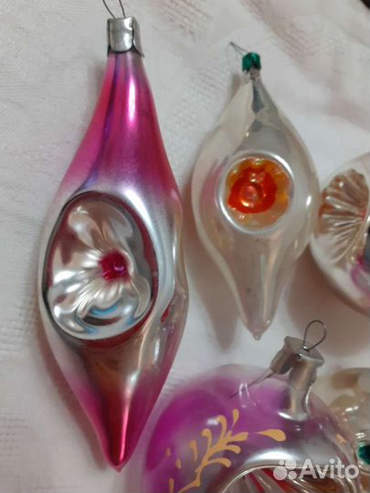 Елочные игрушки СССР прожекторы