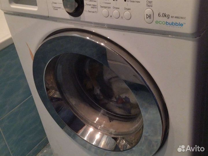 Стиральная машина samsung eco bubble 6 кг