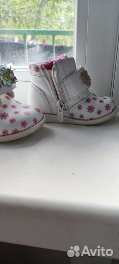 Сапожки для девочки демисезонные
