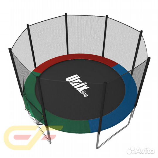Батут unix line Simple 8 ft Color (outside)
