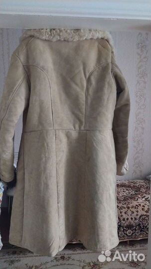 Тулуп из овчины армейский