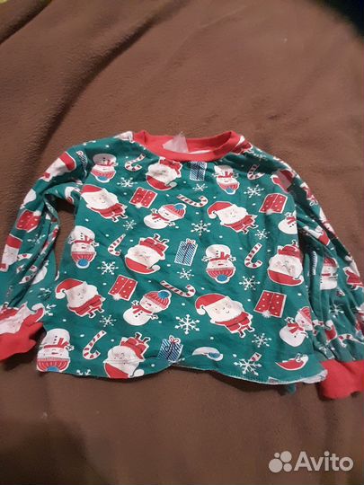 Пакет новогодней брендовой одежды 98