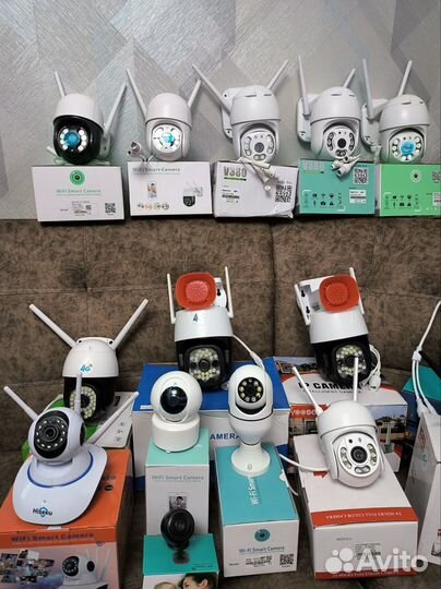 Камера видеонаблюдения от 1000 WiFi 4G Full HD