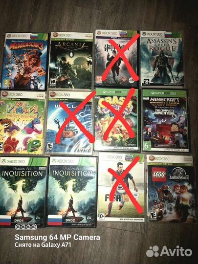 Диски на xbox 360