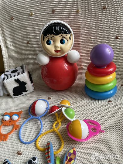 Игрушки пакетом на 0-6 + мес