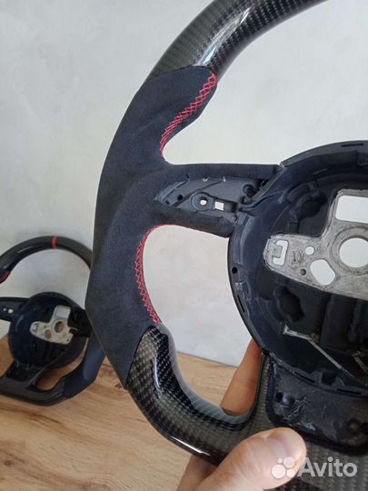 Audi карбоновый руль RS A3-A7, RS3-RS7, Q5