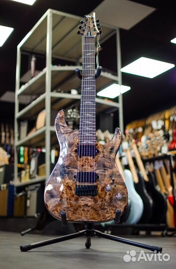 Schecter Omen Elite-7 Char