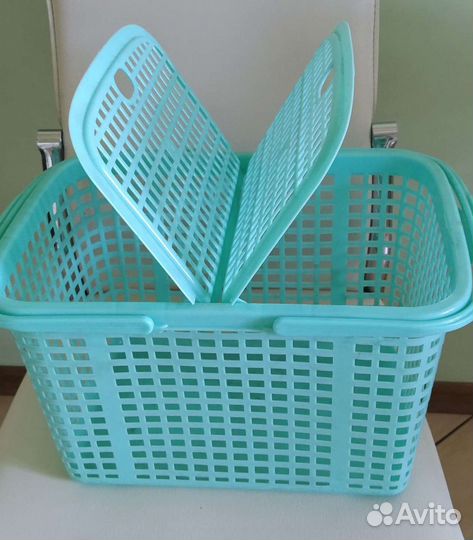 Корзина плетеная для подарков. Ящик для декора или