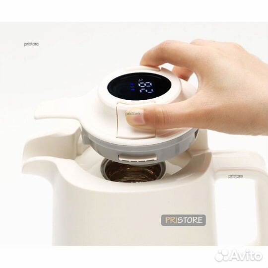 Термос стеклянная колба и термометром Quange 1,5L