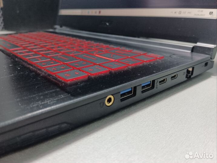 Msi gf65 thin/i5/16GB/512GB SSD