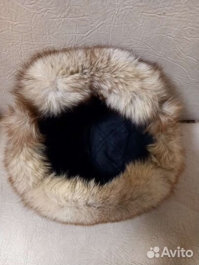 Шапка мужская песцовая