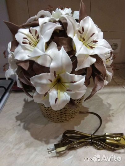 Светильник ночник из изолона