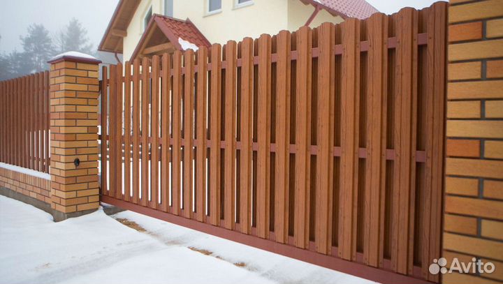 Металлический штакетник