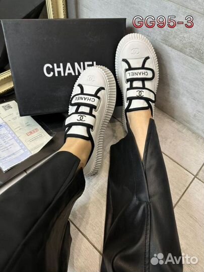 Кеды Chanel на липучках