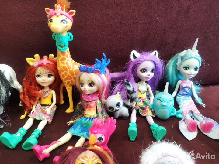 Куклы Enchantimals с питомцами