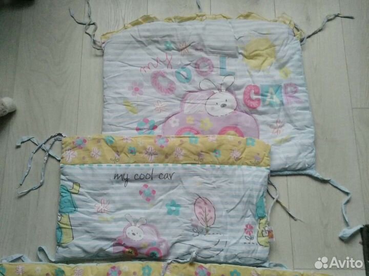 Бортики в детскую кроватку