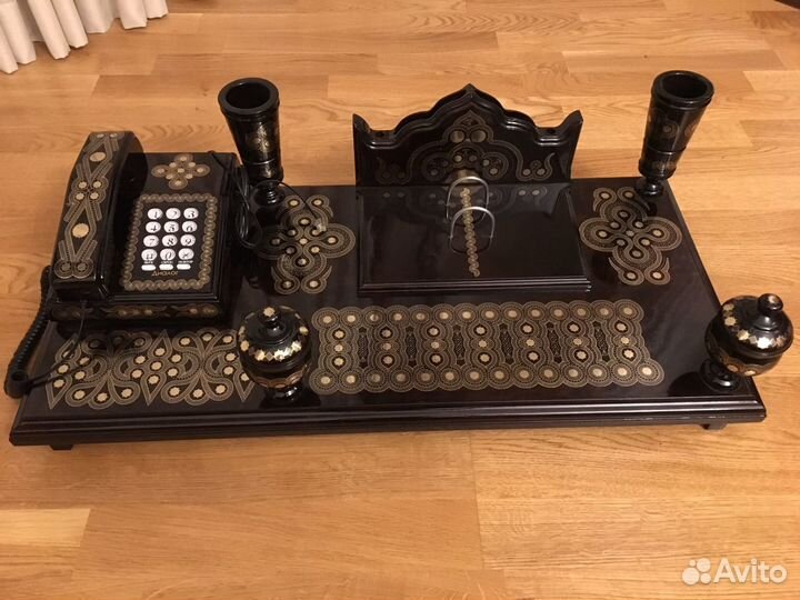 Набор для кабинета. Кубачинская работа