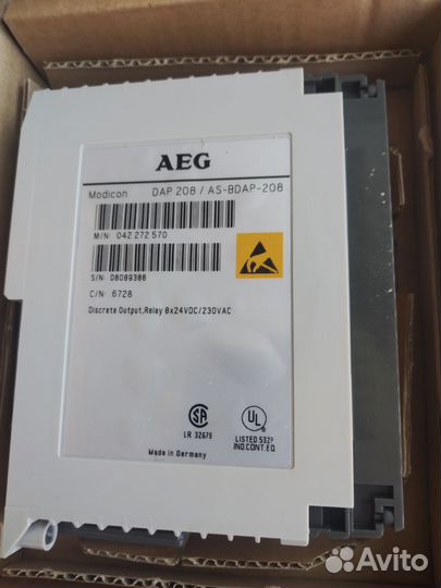 Aeg Modicon ADU-206,dap-208,dep-216