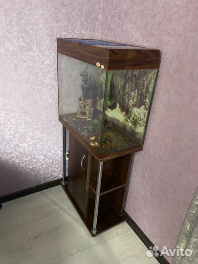 Аквариум с тумбой 100 литров