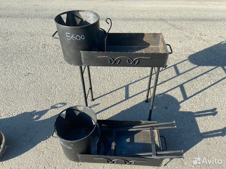 Мангал+ очаг (доставка)