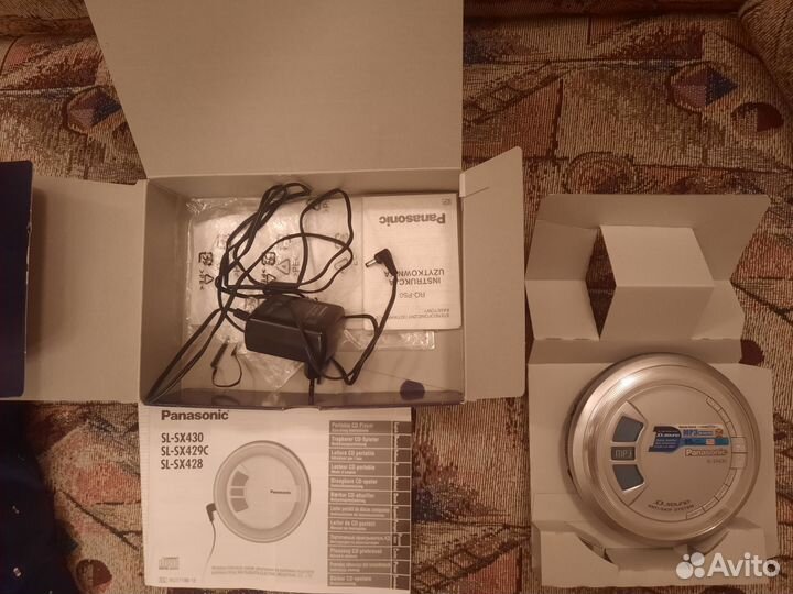 Портативный CD-проигрыватель Panasonic SL-SX 430