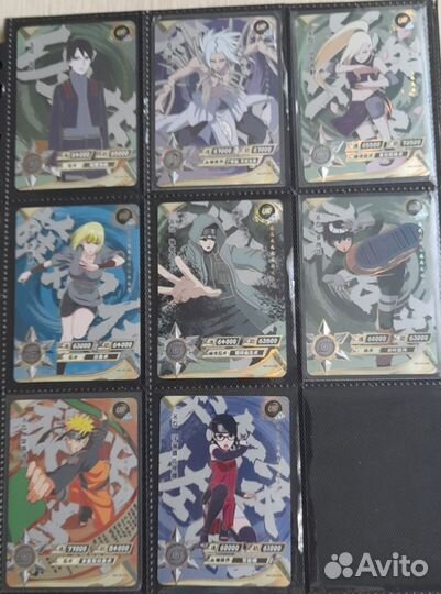 Карточки Наруто OR,AR,UR,ZR,SLR