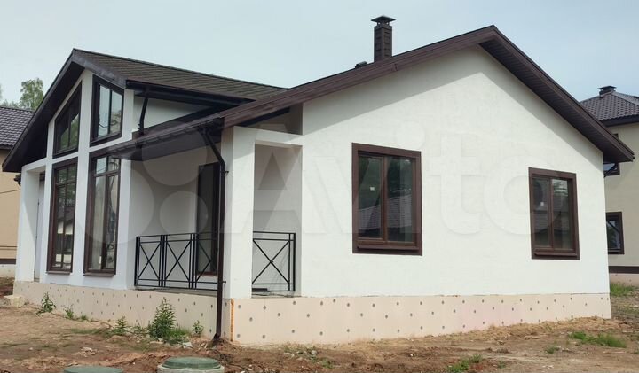 Дом 105 м² на участке 5 сот.