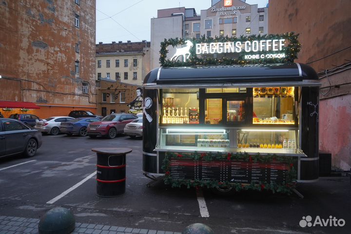 Фудтрак, торговый прицеп, автолавка