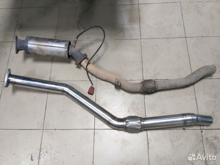 Даунпайп для 1.8Т/2.0Tfsi Audi VW