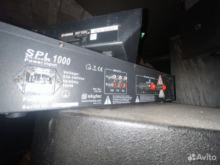 Усилитель spl 1000 на запчасти