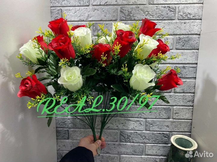 Искусственные цветы букеты