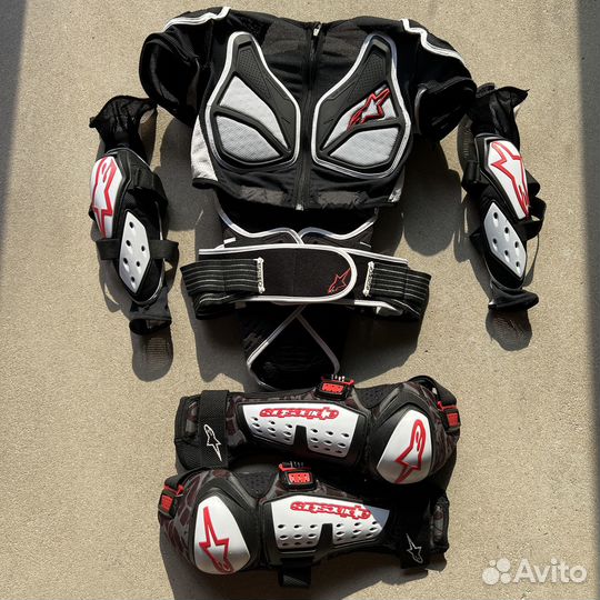 Комплект защиты Alpinestars Bionic BNS, размер 48