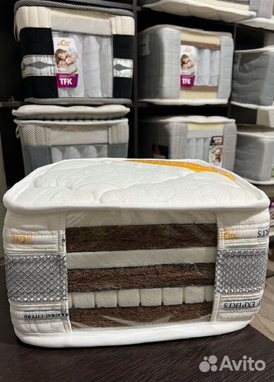 Матрас 140х200, 160х200, 180х200, 90х200, 120х200