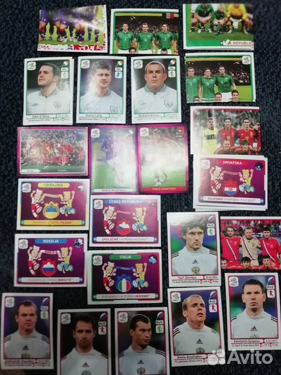 Наклейки Panini Euro 2012