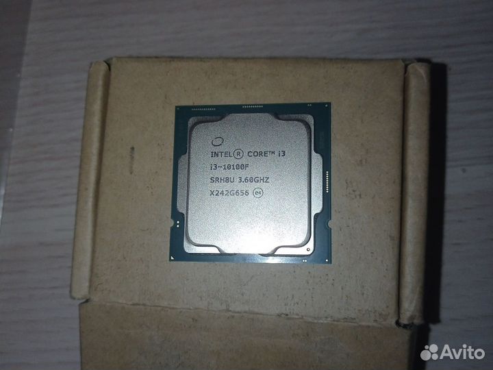 Процессор intel core i3 10100f