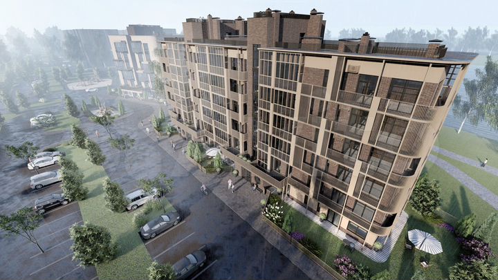 2-к. квартира, 71,3 м², 5/6 эт.