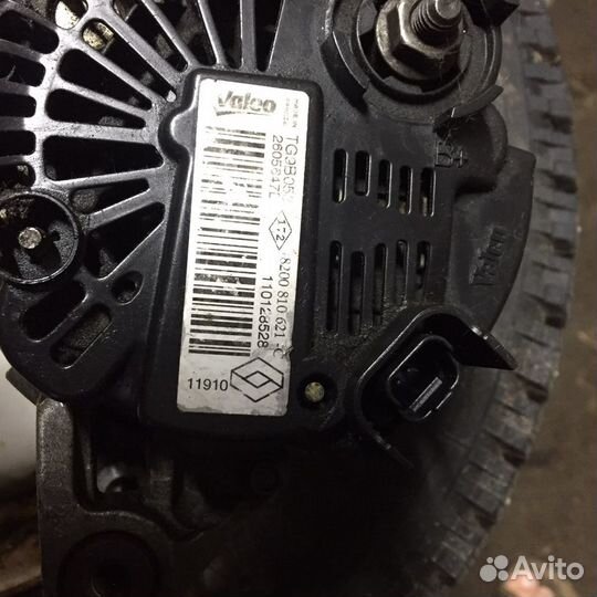 Генератор renault logan