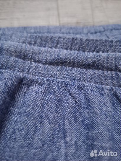 56 размер, лён, хлопок, брюки женские, США