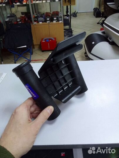 Держатель под 2 удочки в пвх лодку на ликтрос