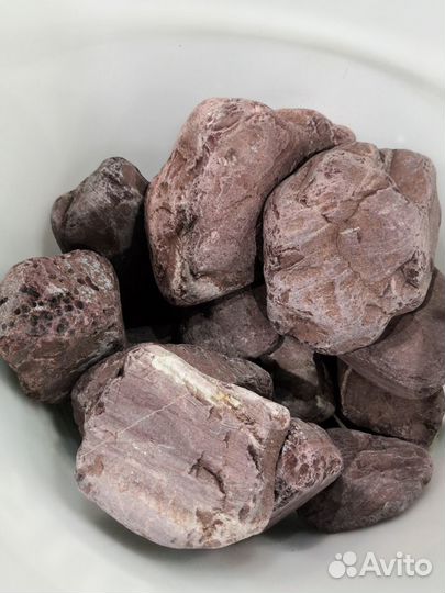 Камни для печи Яшма шлифованная 10 кг