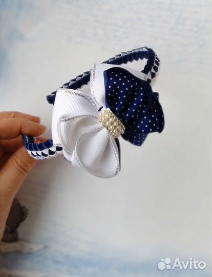 Ободок для волос ручной работы