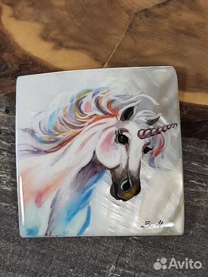 Кабошон перламутровый 