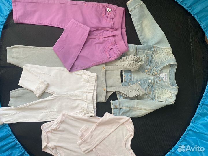 Детская одежда и обувь пакетом на девочку