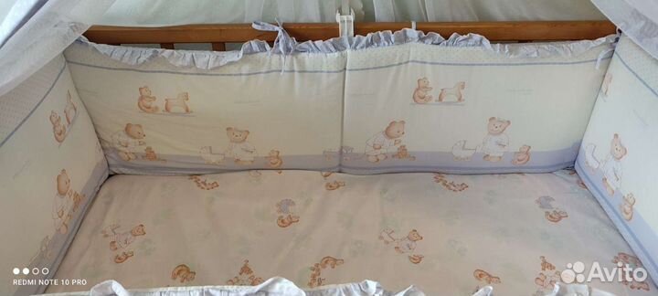 Бортики в кроватку
