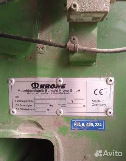 Пресс-подборщик Krone BIG Pack 1290, 2013