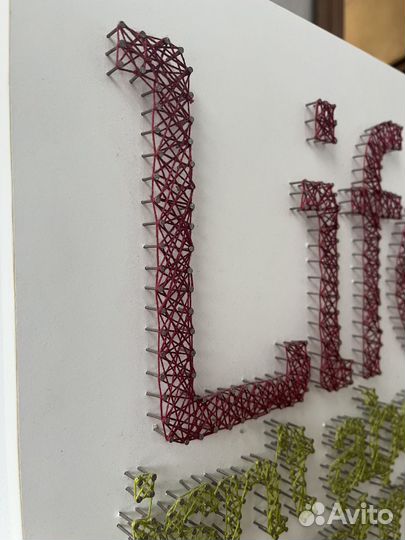 Панно стринг-арт