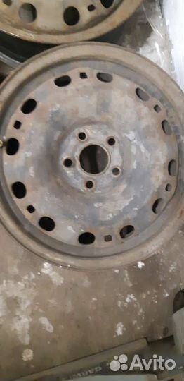 Диски штамп фольцваген поло r15