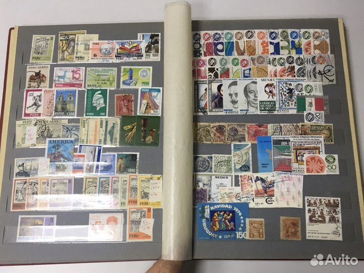Альбом с иностранными марками